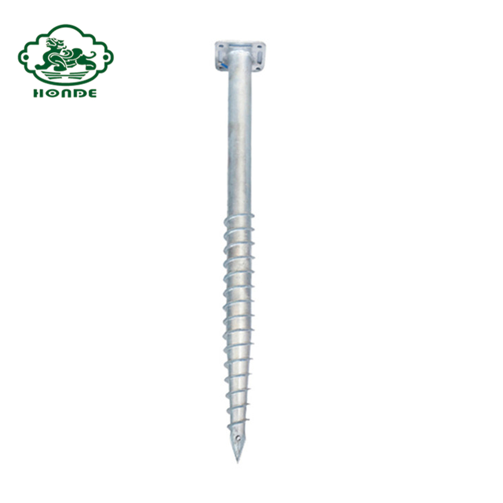 Ground Anchor Post Without Concrete