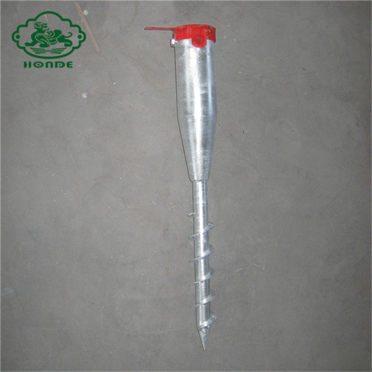 Galvanized Ground Screw Bolt Screw Pile Foundation