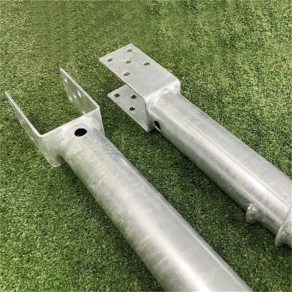 Hot Galvanized Ground Screw Anchor For Sunshade