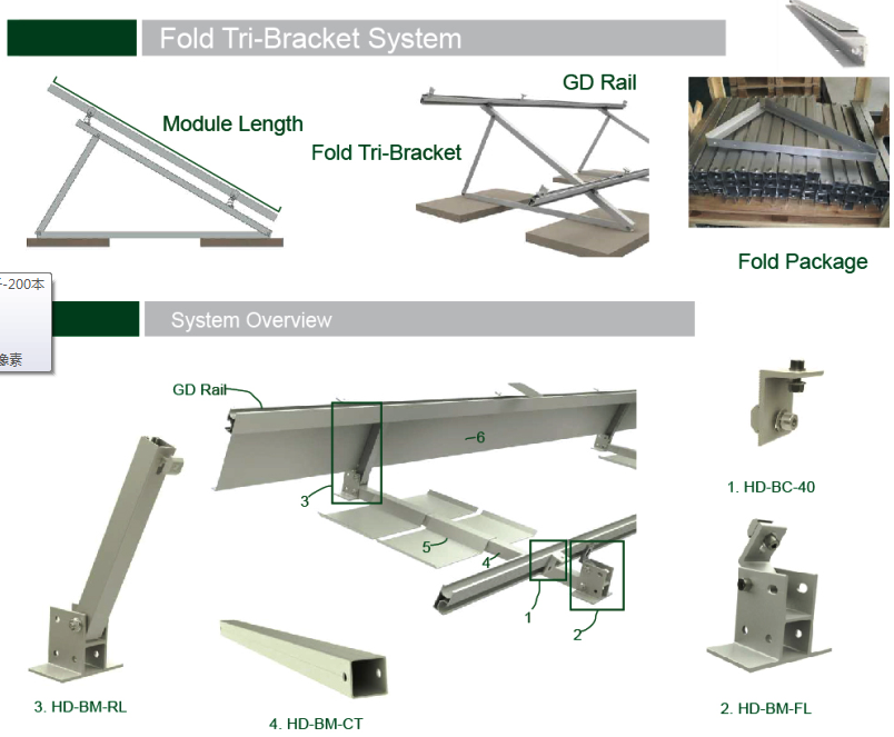 Flat Roof Mounting System Flat Roof Mounting System