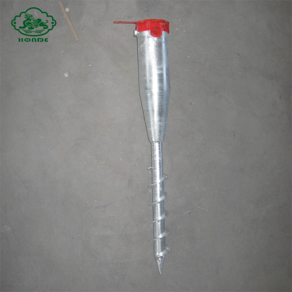Q235 Steel Ground Screw For Pergola