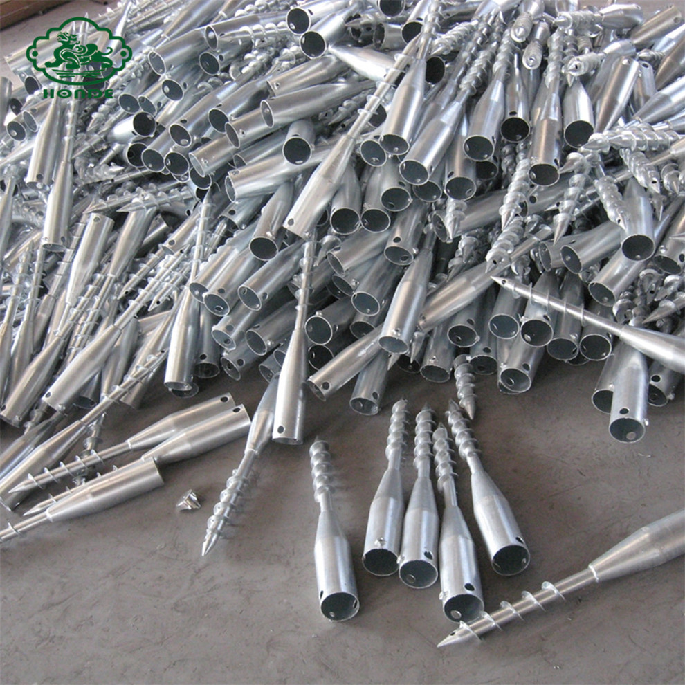 Galv Ground Screw Piles