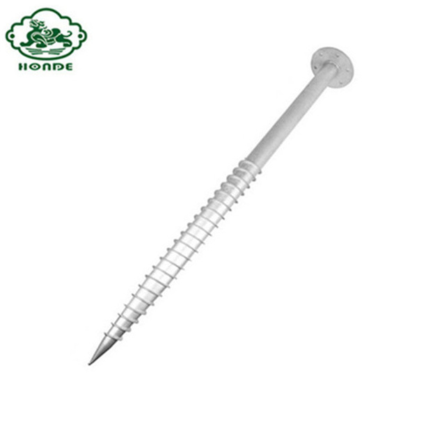 Solar Galvanized Anchor Screw