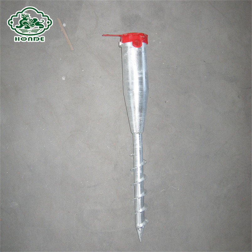 Solar Ground Screw File With U Flange