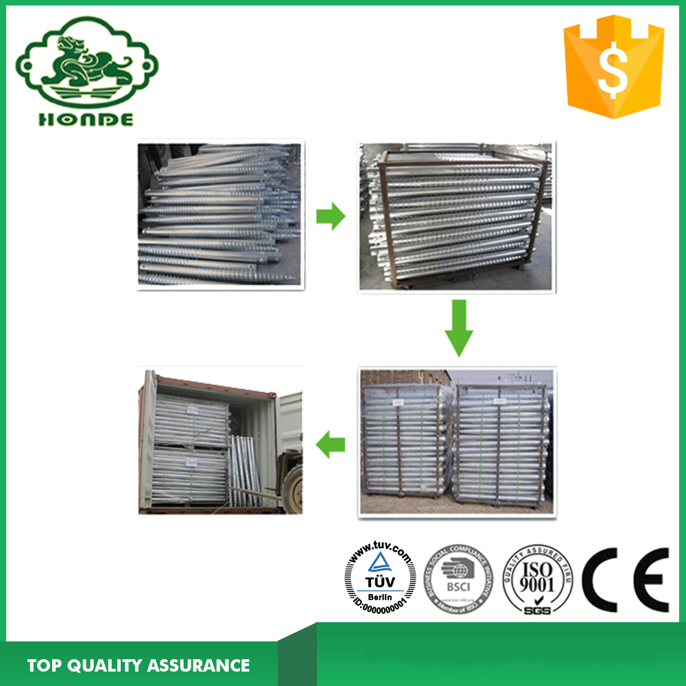 Ground Screw Post Support