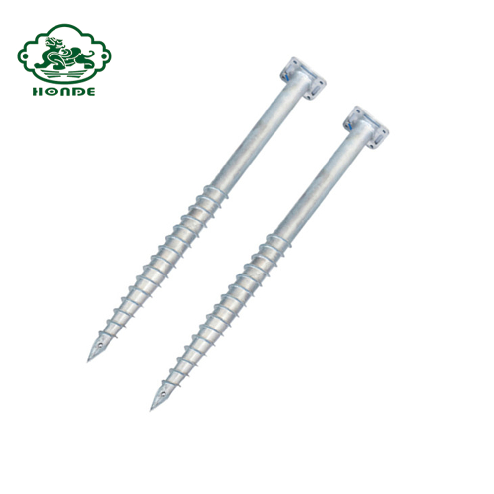 Helical Ground Screw For Mobile Home