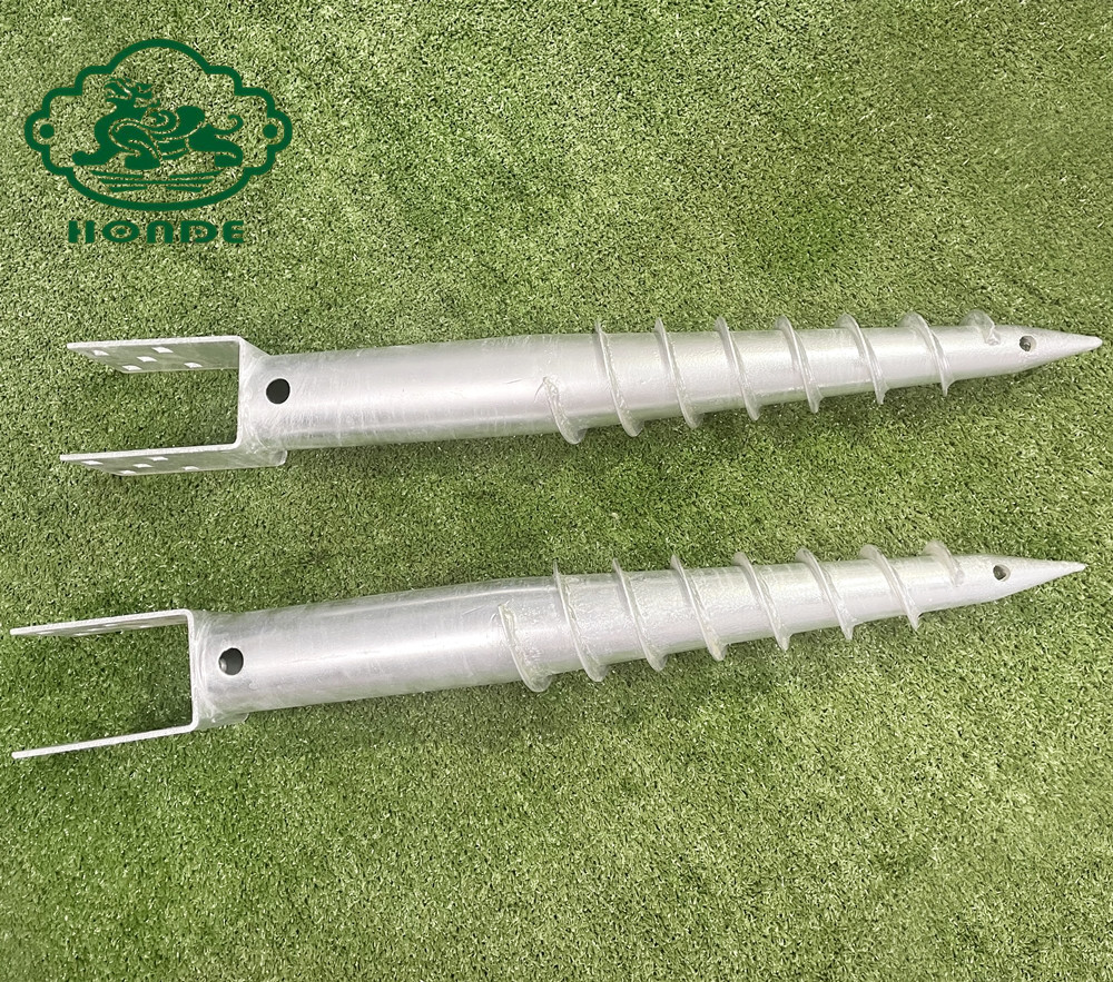Galvanizing Spiral Screw Pile Anchor For Sheds