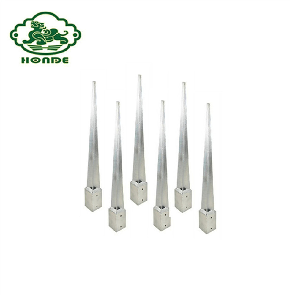Hot Dipped Galvanized Fence Post Ground Anchor