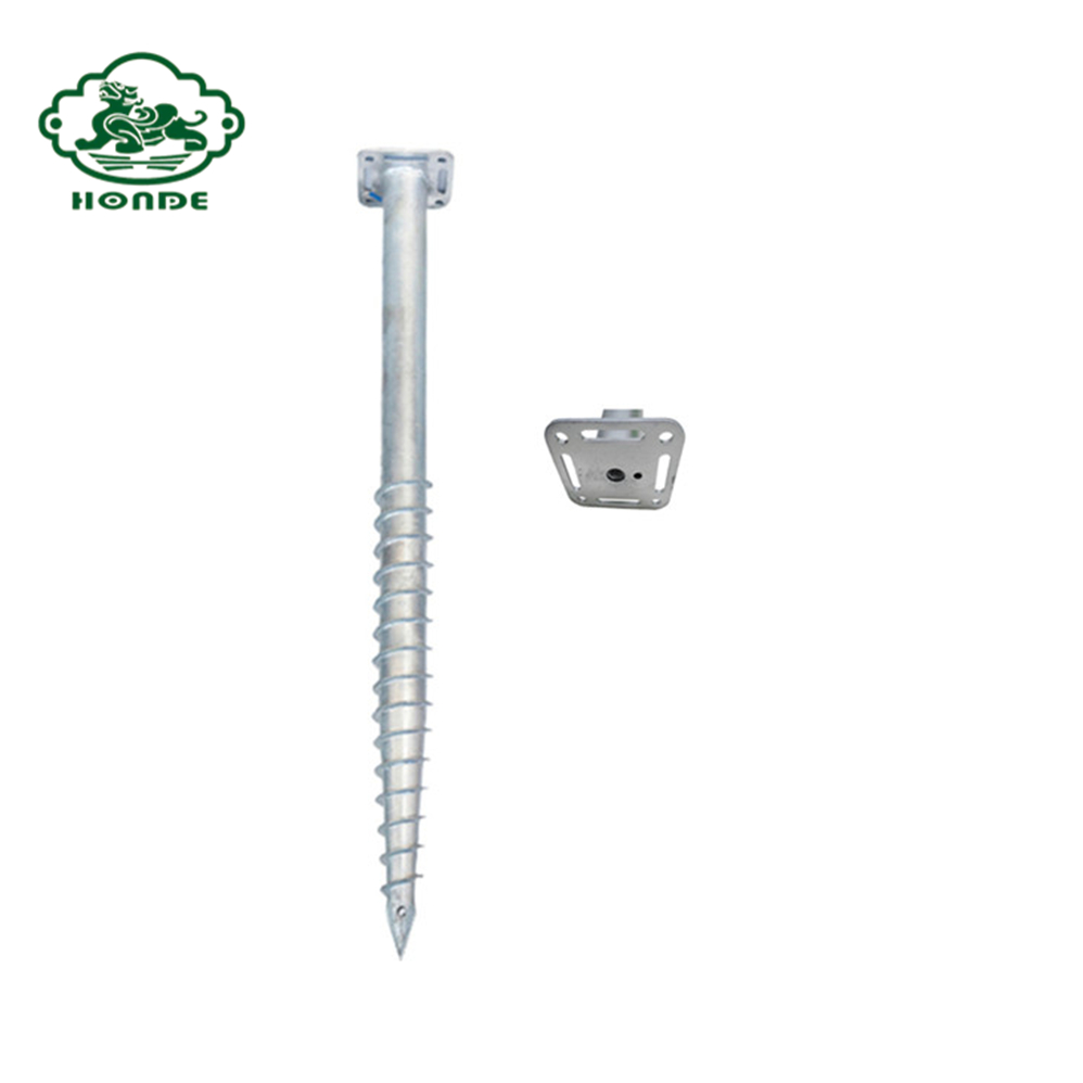 Ground Anchor Post Without Concrete