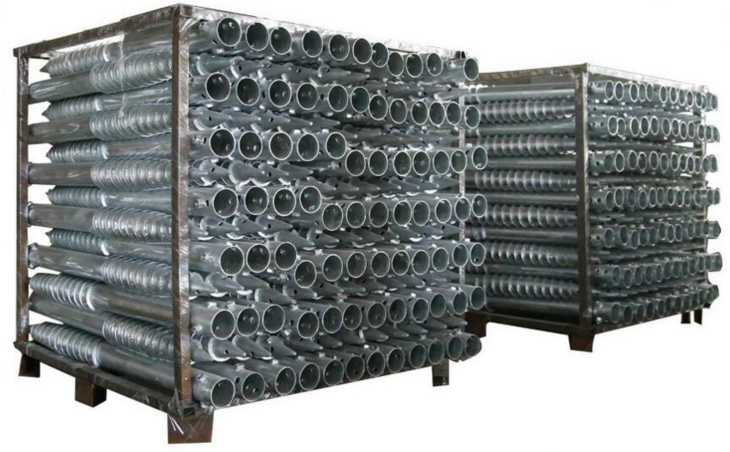 helical pole anchor helical pole anchor