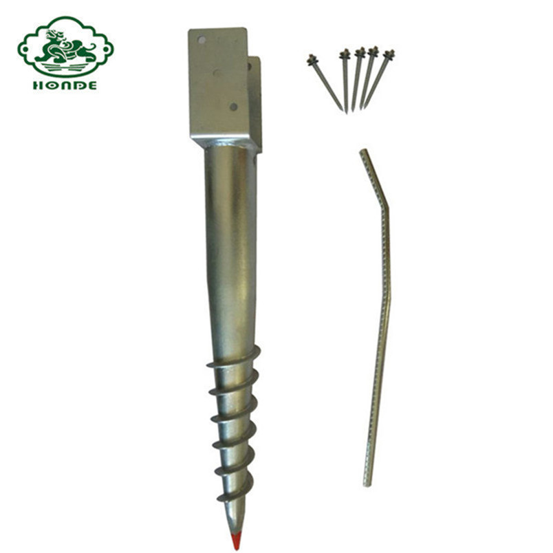 Galvanized Ground Screw Anchor For Fence