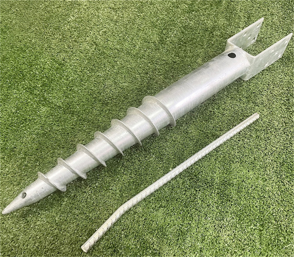 Galvanized Q235 Steel Ground Screw Anchor