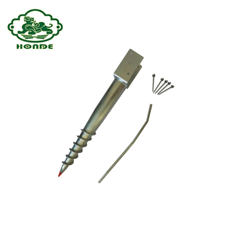 Galvanized Pile Foundation For Timber Structure