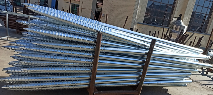 galvanized screw anchor pile galvanized screw anchor pile