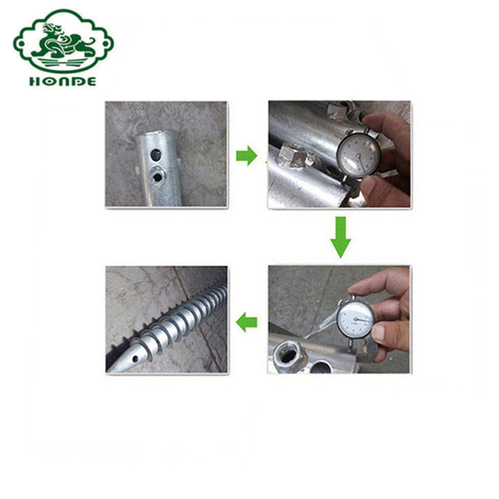 Ground Screw Foundation For Sale