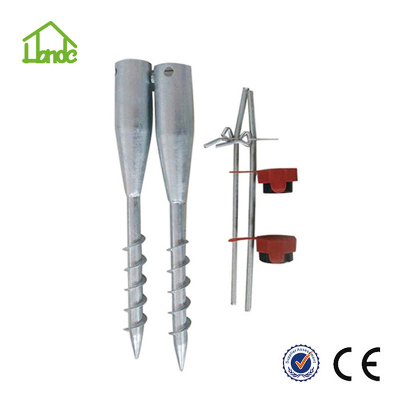 High Quality Helical Anchor Piles For Umbrellas
