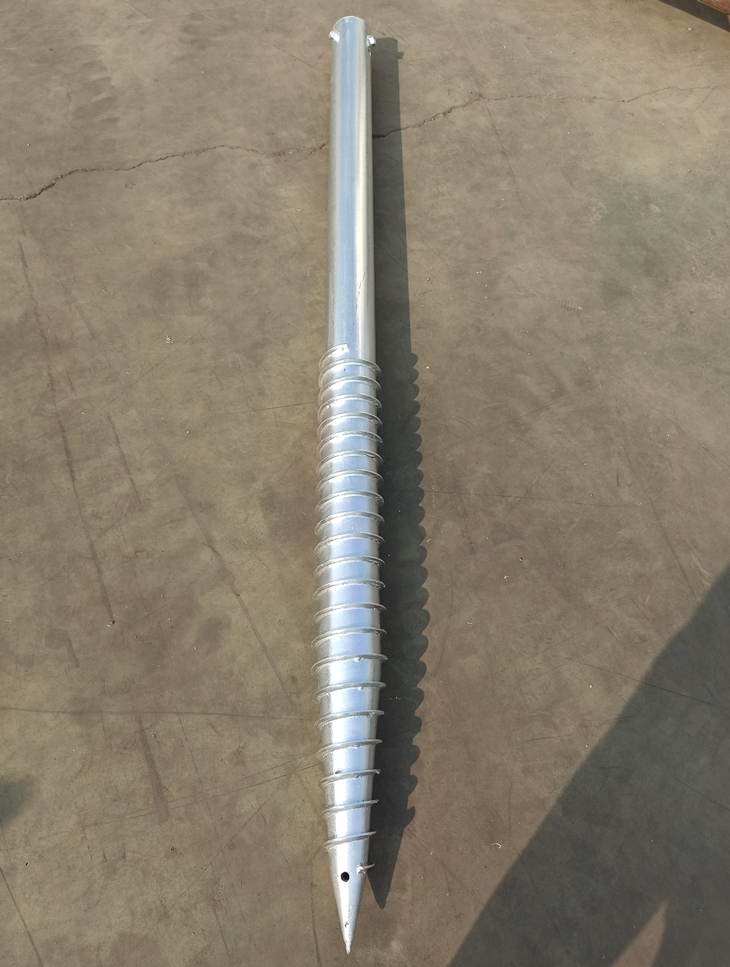 ground screw with nuts ground screw with nuts