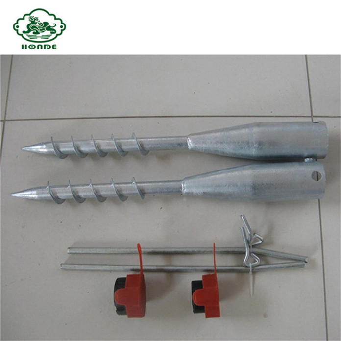 Galvanized Screw PIle Foundation For Decks