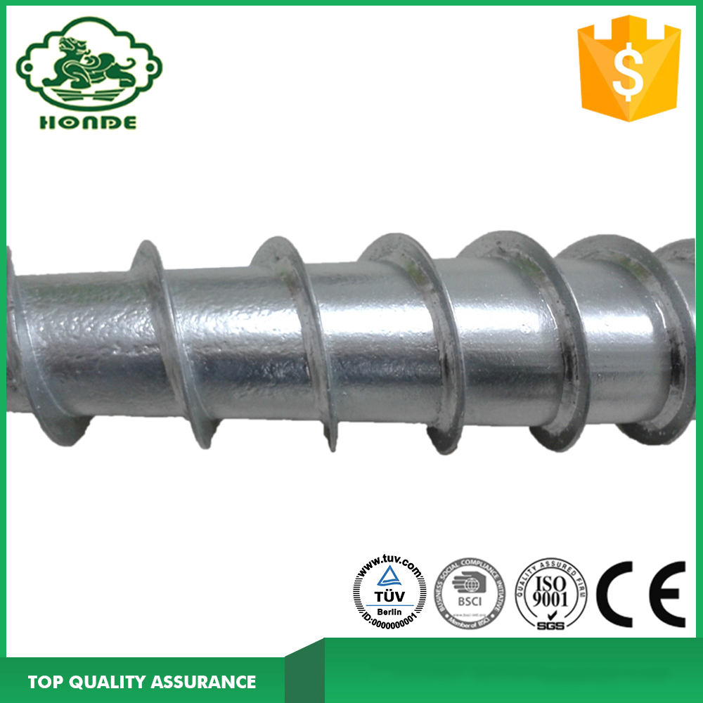 Galvanized Steel Ground Screw For Solar Panel