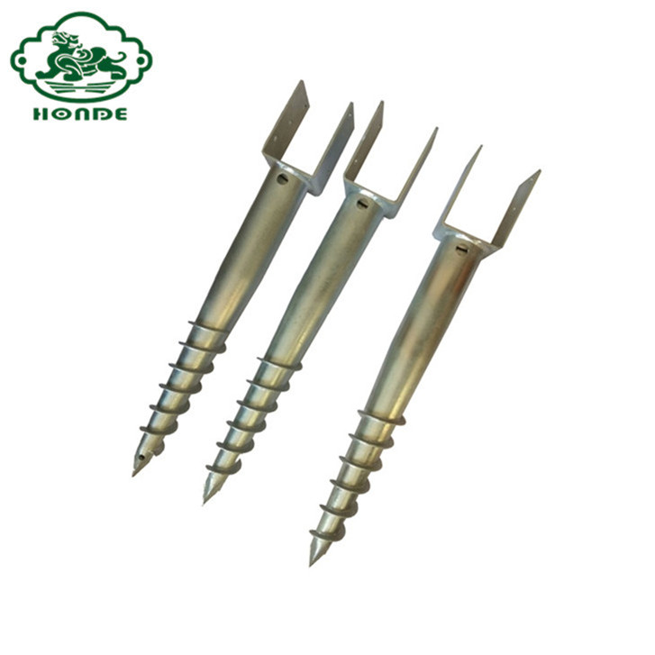 No Dig Metal Ground Screws For Shed