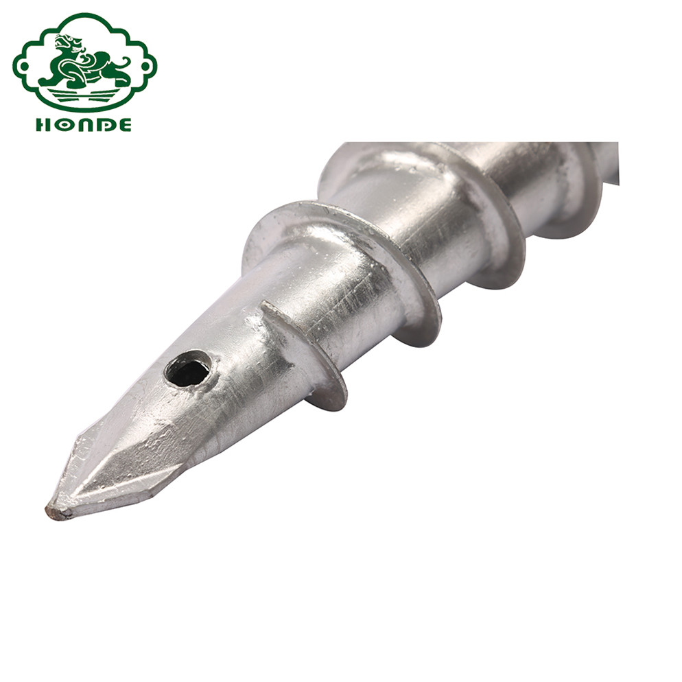 Foundation Galvanized Steel Earth Ground Screw