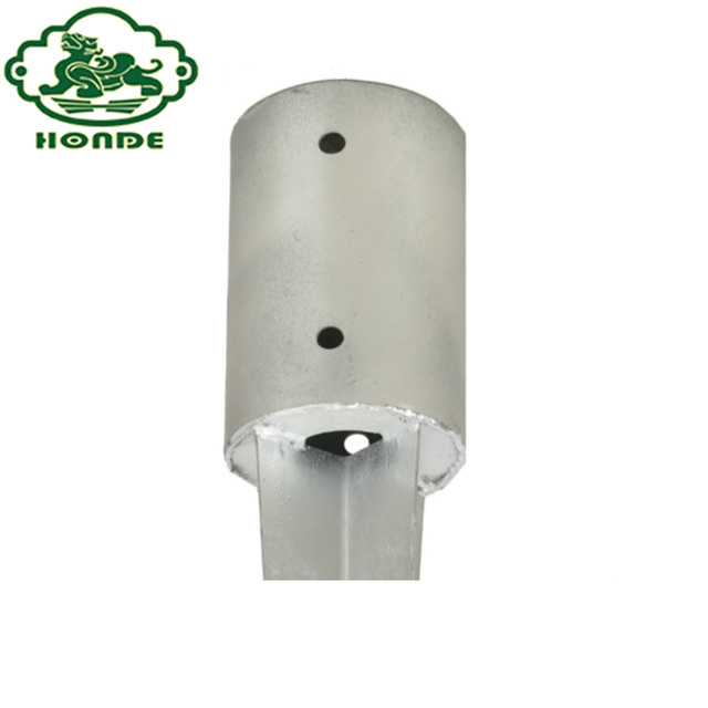 Galvanized Type Ground Screw Pole Anchor Post