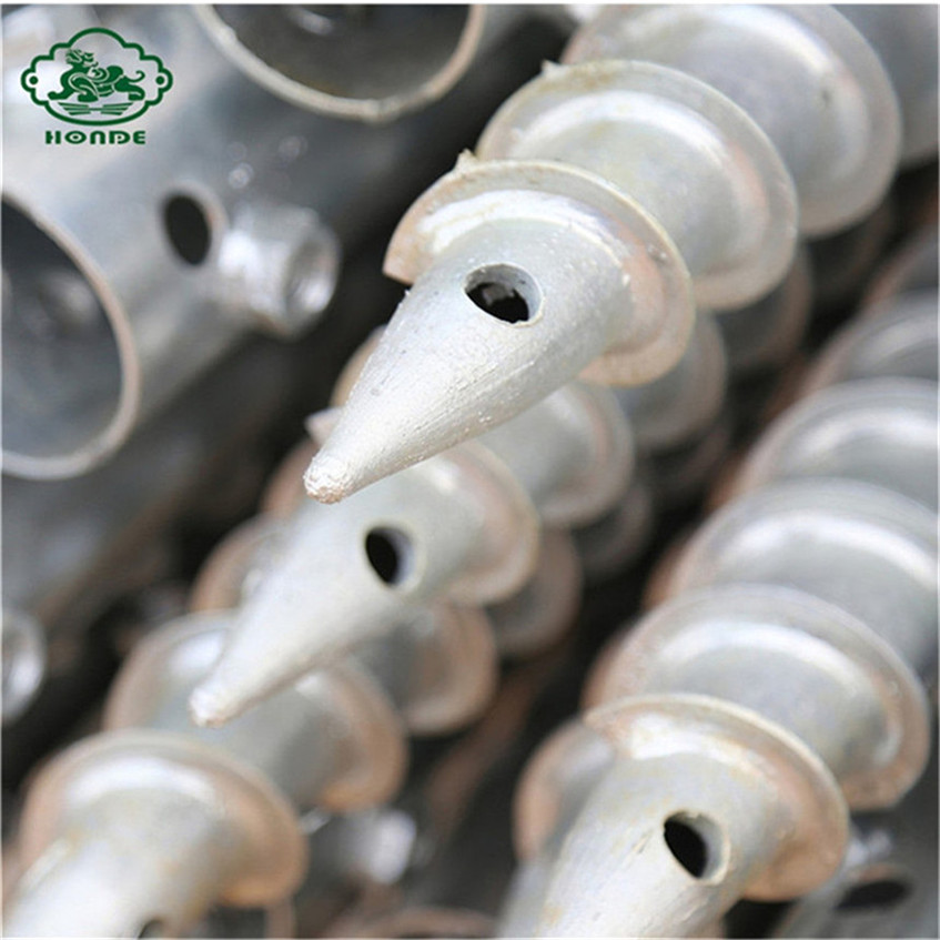 Q235 Steel Ground Helical Screw Pile
