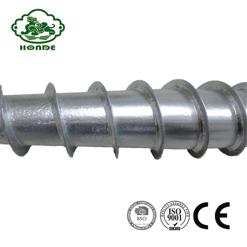 For securing solar screw piles